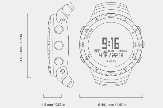 Suunto Core Regular Black