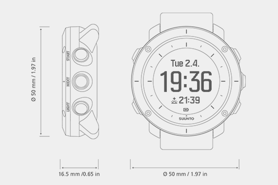 Suunto Traverse Amber