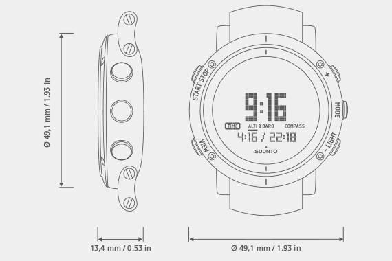 Suunto Core Brushed Steel