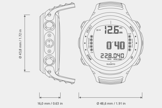 Suunto D4i Black