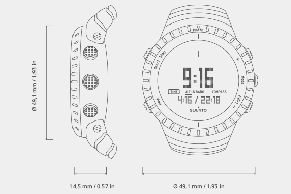 Suunto Core Glacier Gray