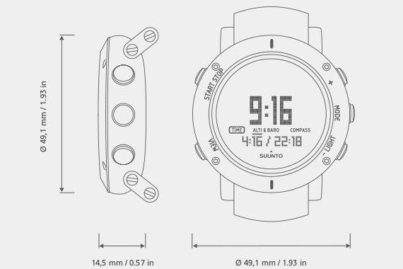 Suunto Core Lime Crush